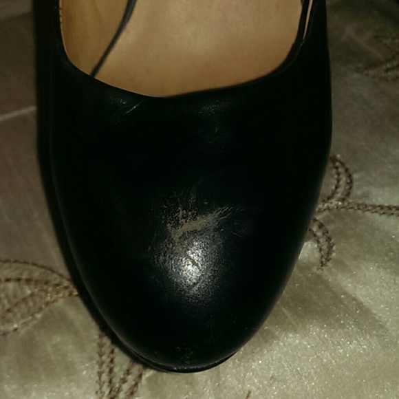 L.A.M.B. NEW Calfskin Leather Platform Heels CHEAP - Picture 7 of 8